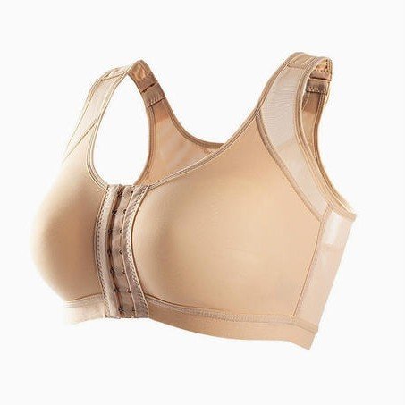 Wholesale Nude Front-Closure Comfort Bra CNW094