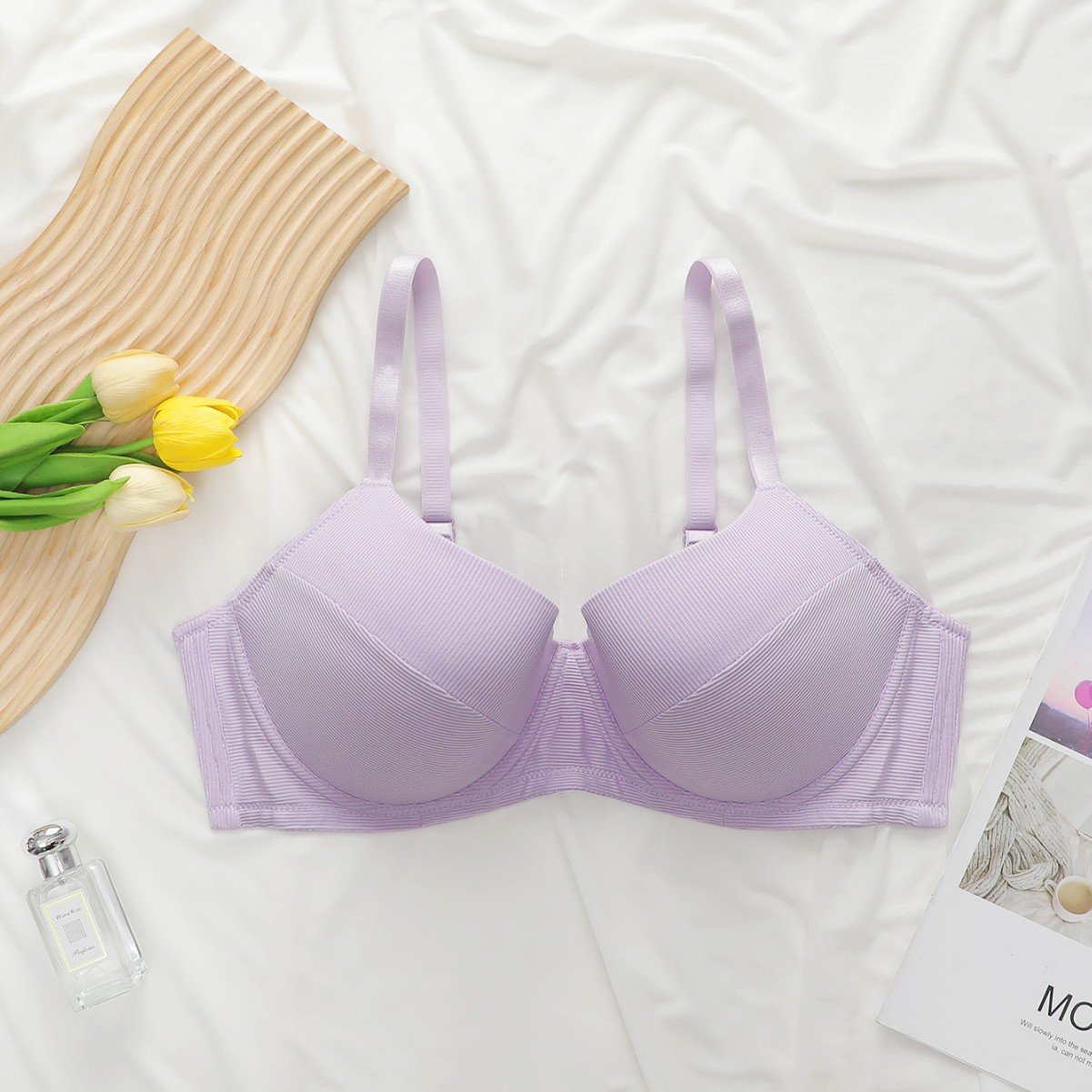 Wholesale Lavender Smooth Cup Bra CNW132