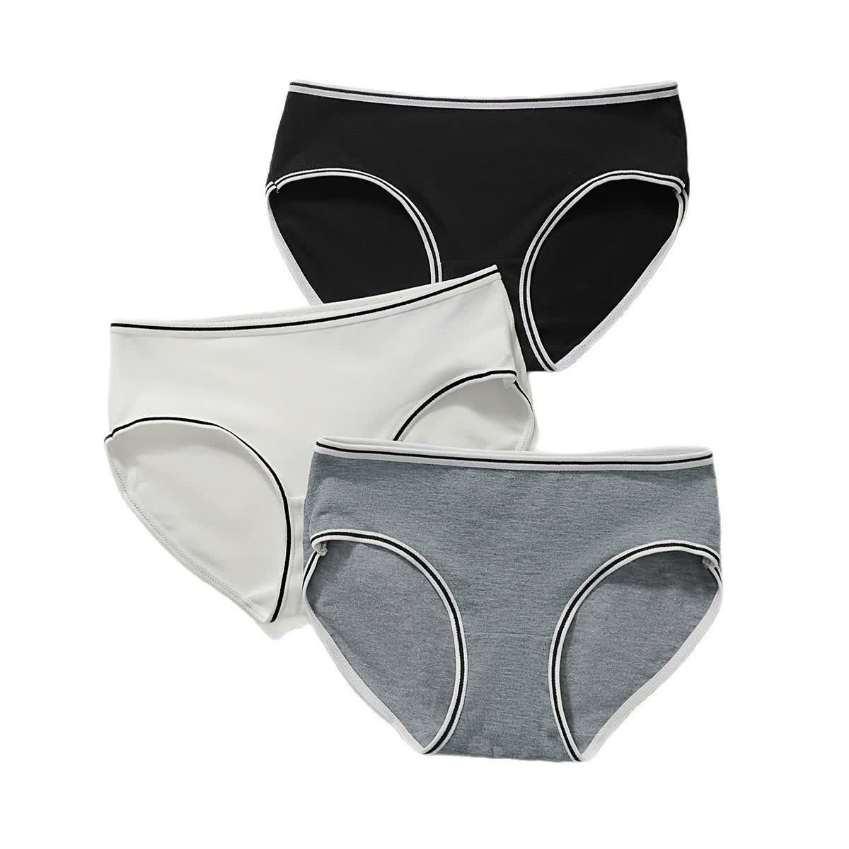 Wholesale Three-Pack Mid-Rise Briefs K685
